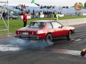 Burn out Chevrolet Monza